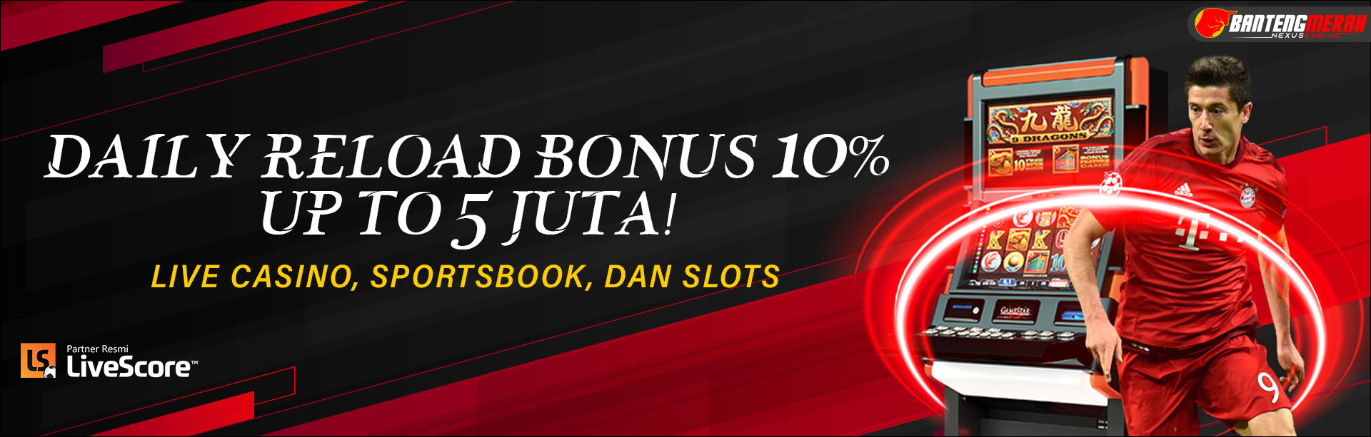 Daily Reload Bonus 10%